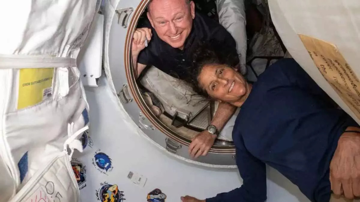 Musks spacecraft reached the space station to pick up Sunita Williams