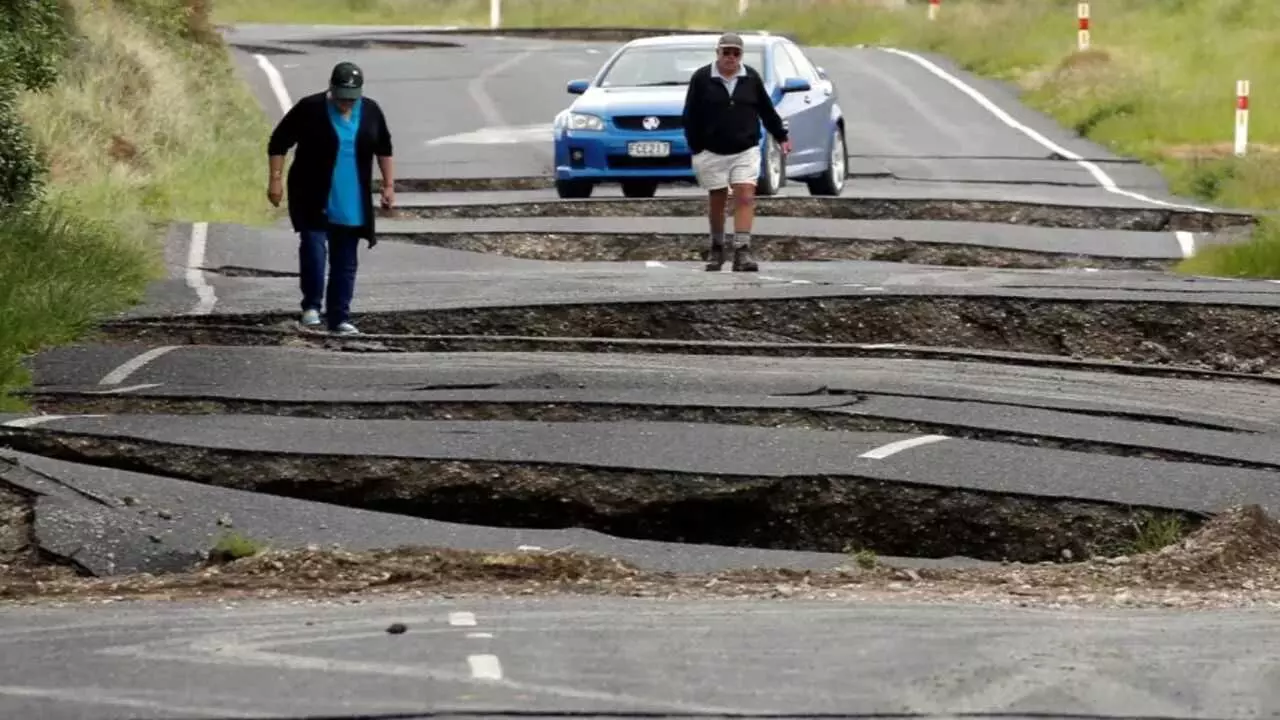 Earthquake in New Zealand