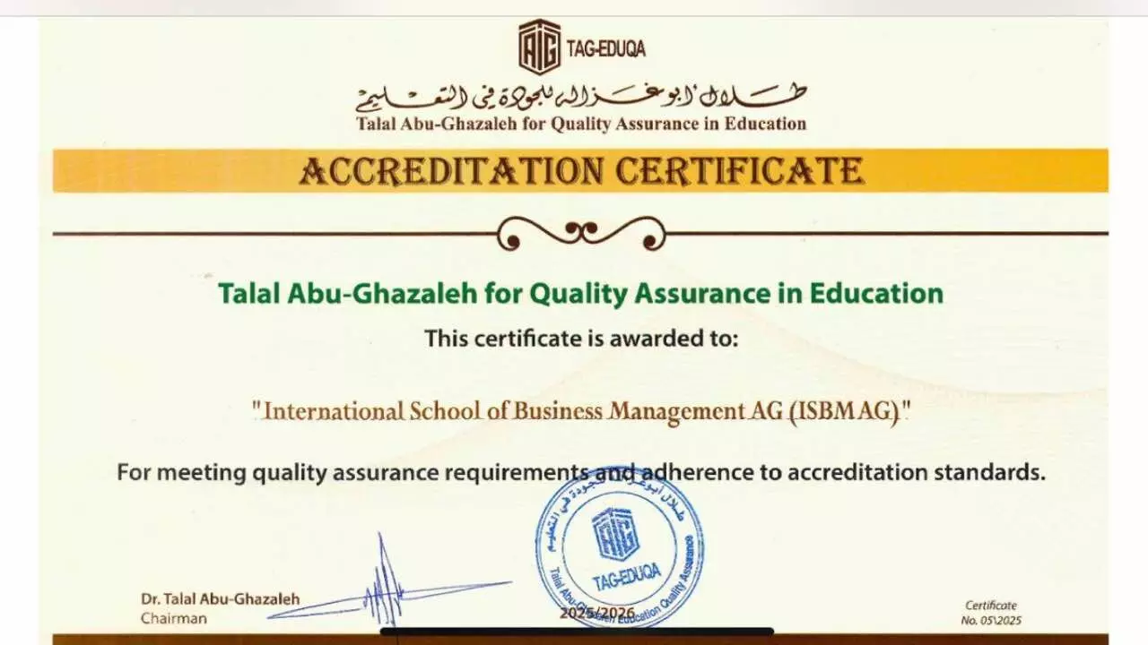 Swiss International University Secures Prestigious AROQA Accreditation Through TAG-EDUQA