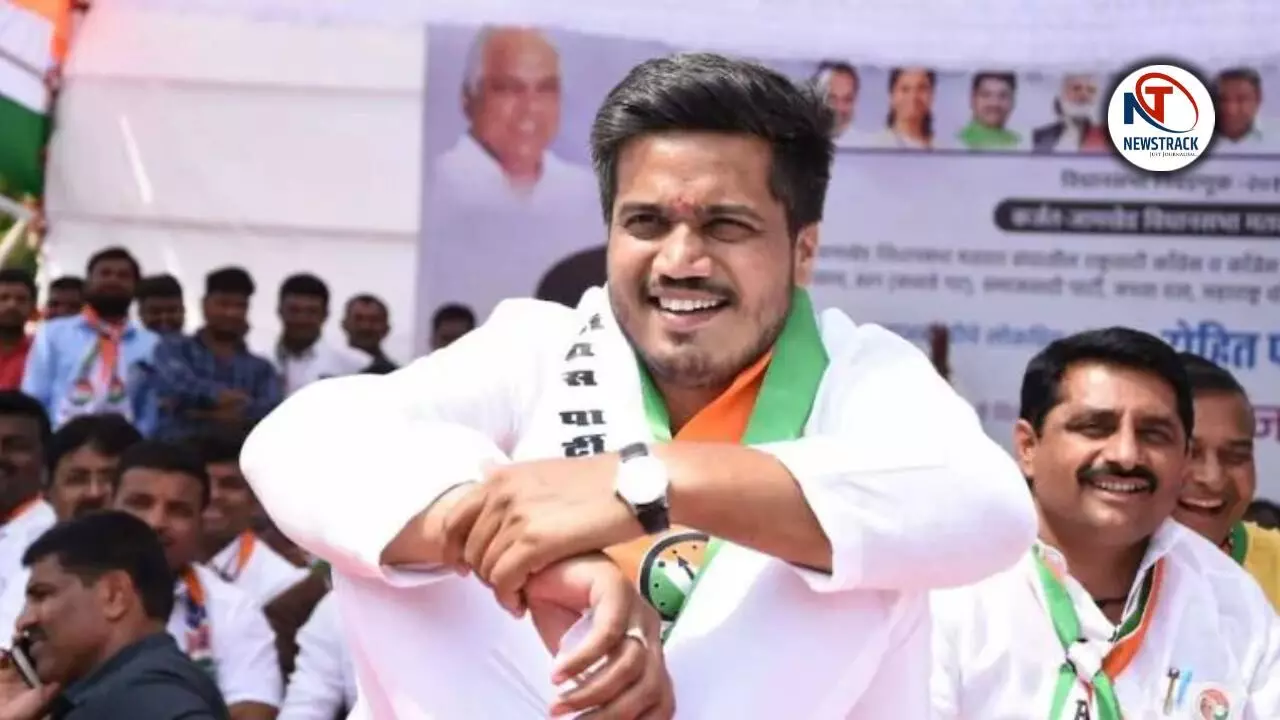Maharashtra Politics Nitesh Rane Explosive Claim Grandson Rohit Pawar Was in Touch with BJP
