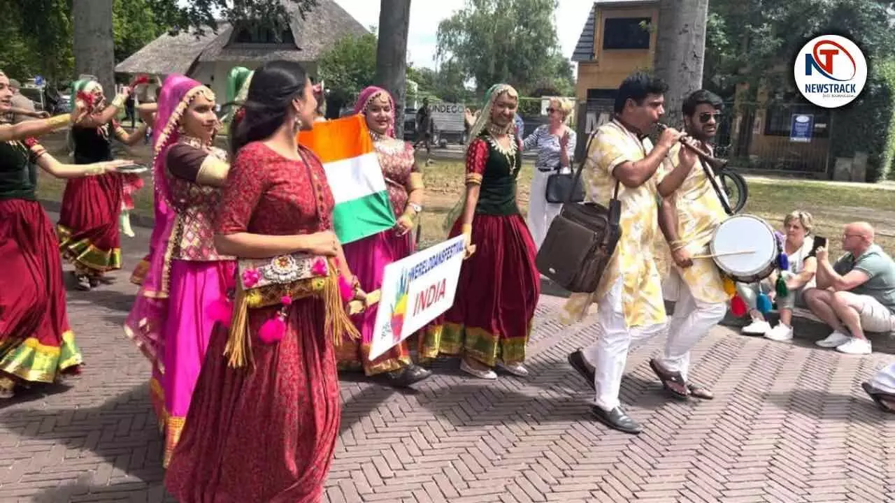India Young Folk Dancer Making Waves on International Platforms