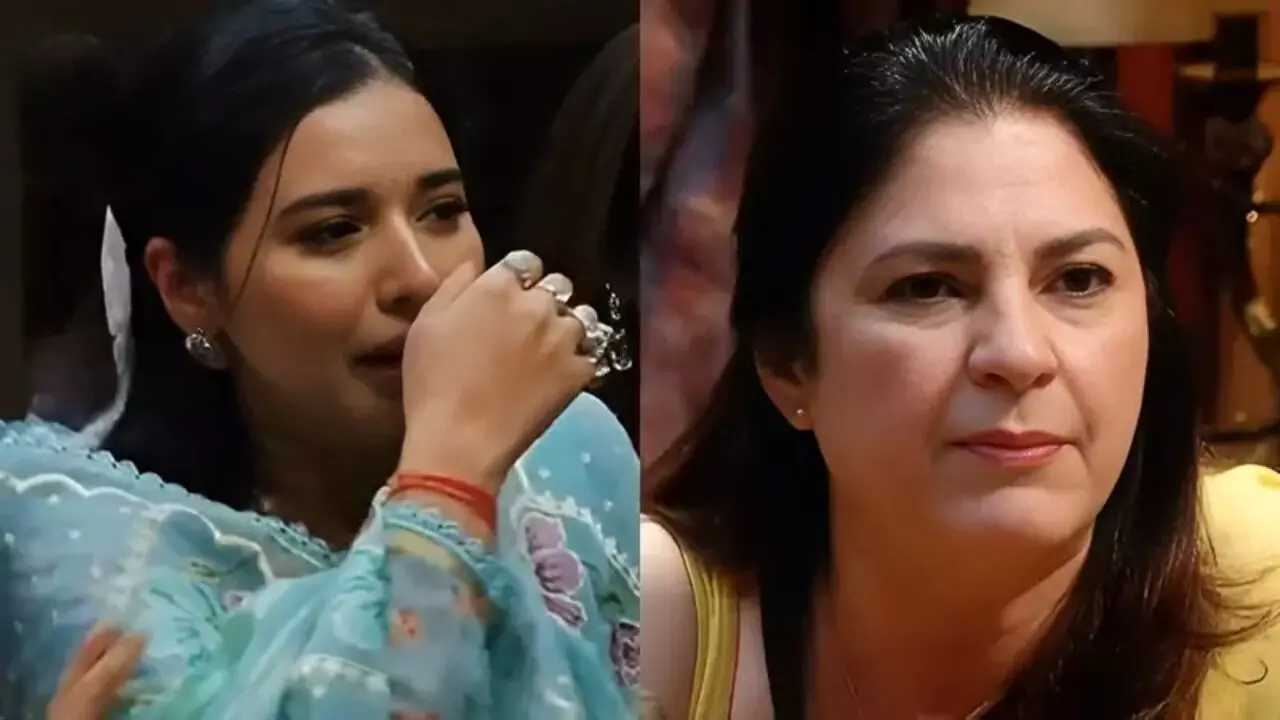 Kulhad Pizza wife playful