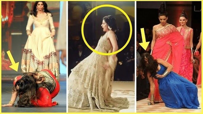Bollywood Actresses Who Fell On Stage And Faced Public Embarrassment ...
