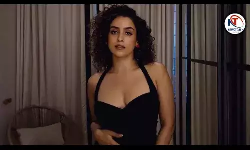 Sanya Malhotra Stuns Fans with Elegant Polka Dot Dress on Instagram