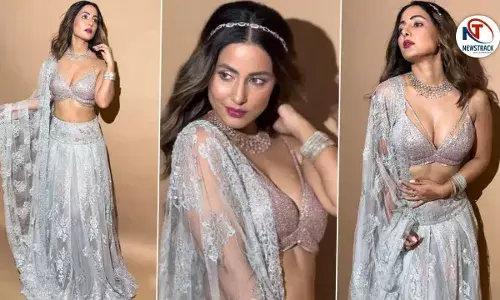 Bollywood Video: Hina Khan Stuns in Indo-Western Look, Fans Shower Her With Praise