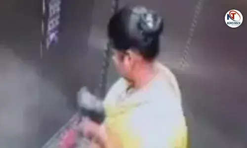 Bengaluru Maid Kills Puppy Inside Lift Shocking CCTV Video Sparks Outrage Bengaluru Maid Kills Puppy Inside Lift Shocking CCTV Video Sparks Outrage