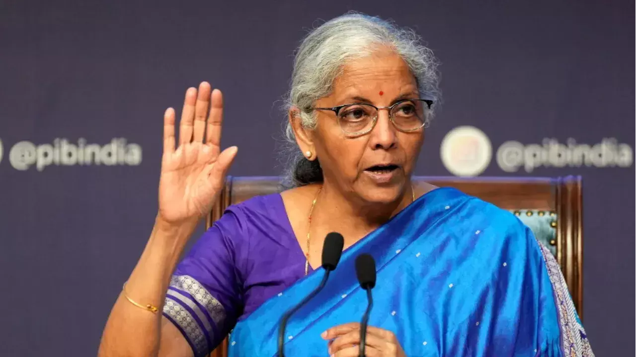 Finance Minister Nirmala Sitharaman Finance Minister Nirmala Sitharaman