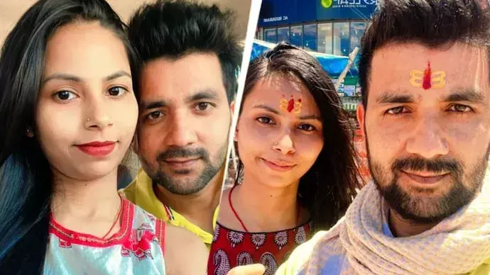 Couple found dead in car in Noida Couple found dead in car in Noida