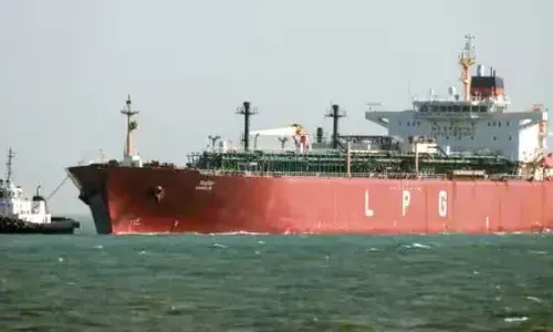 How is Indian Navy navigating vessels across Strait of Hormuz?