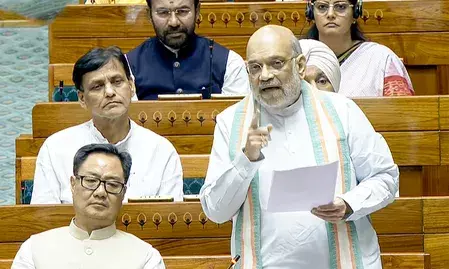 Maoists have no faith in democracy or development, says HM Shah in Lok Sabha Maoists have no faith in democracy or development, says HM Shah in Lok Sabha