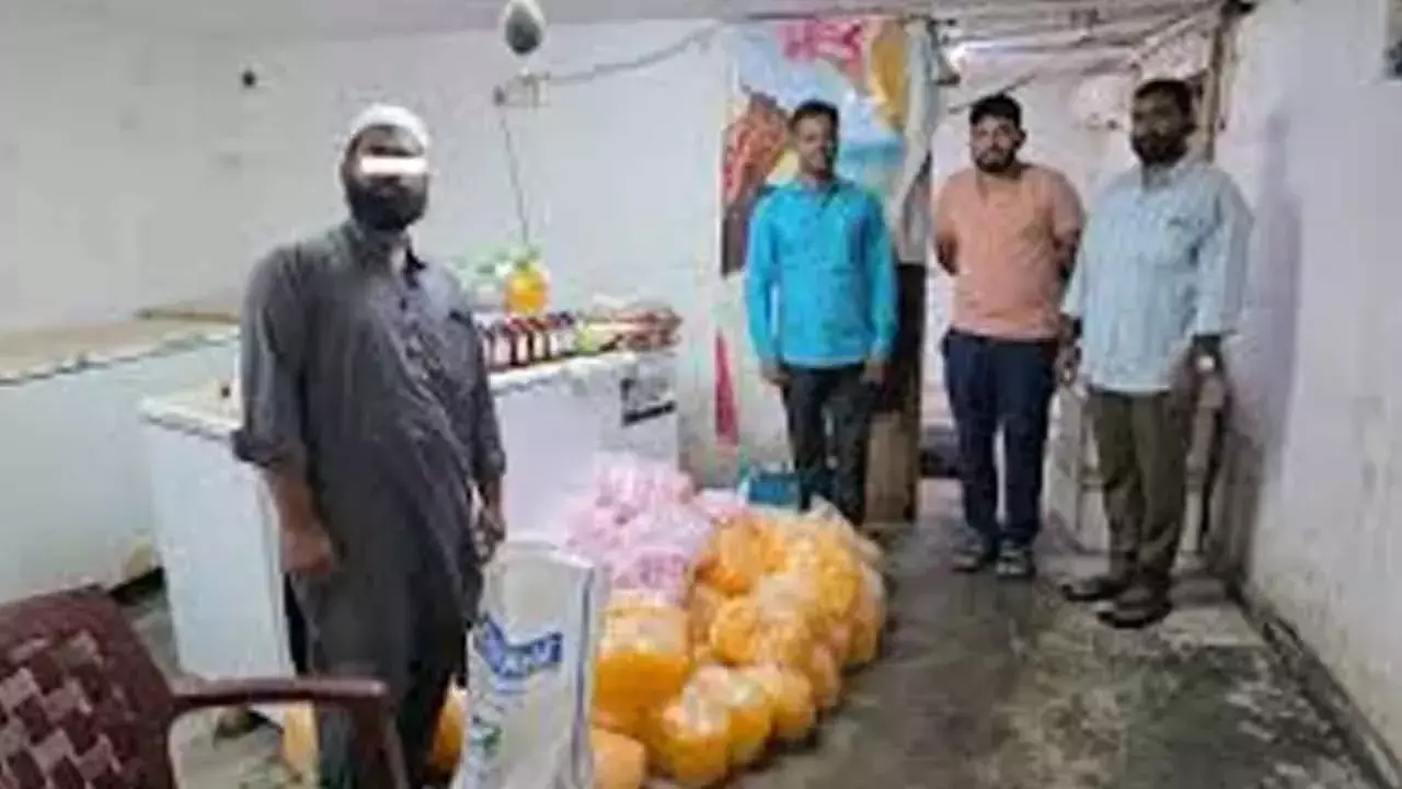Hyderabad police seize chemical-laced ice and lassi candies