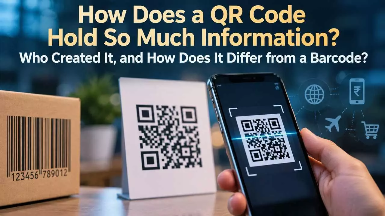 Qr Code Display Block How Does a QR Code Hold So Much Information? Who Created It and How ...