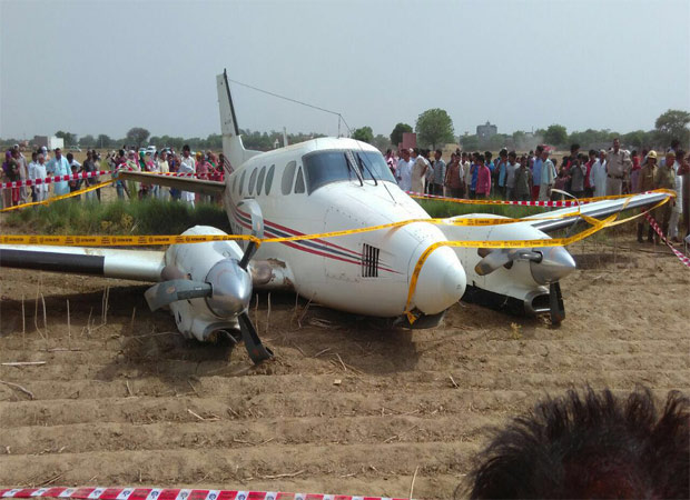 Air ambulance crash lands in Delhi, one critically injured