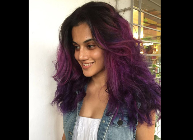Taapsee Pannu shares video of her coloured tresses; Watch