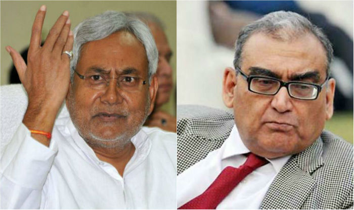 Justice Katju bats for Bihar CM Nitish Kumar for the PM post