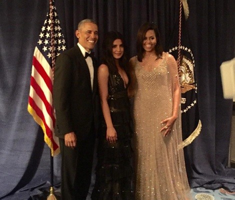 Priyanka dines with Obamas at White House Correspondents dinner