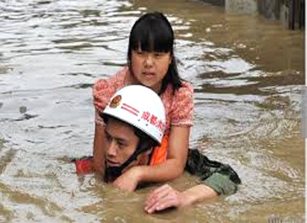 Heavy downpour has caused  66 deaths in China, 11 more missing