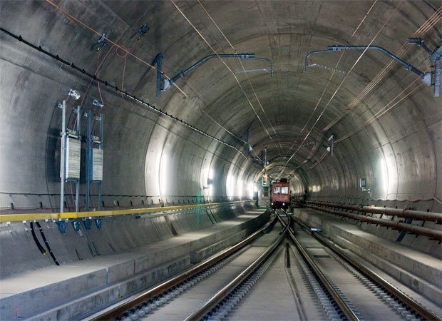 Longest rail tunnel of world to open in Switzerland under Alps
