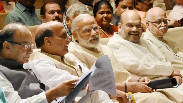 PM Modi, Amit Shah and Arun Jaitley held consultation on cabinet reshuffle