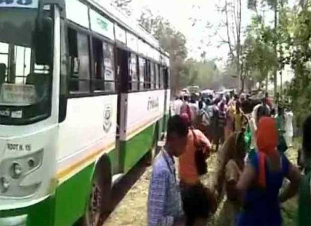 Fifteen injured in bus explosion in Haryana