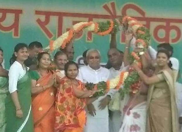 Nitish Kumar appeals people to make UP free from BJP, SP, BSP