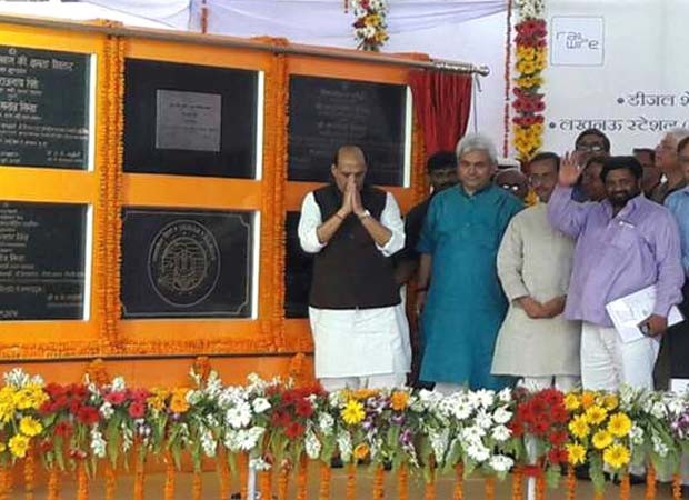 Rajnath inaugurates free Wi-Fi at Charbagh station in Lucknow