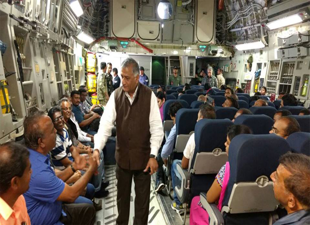 Operation Sankat Mochan: C-17 aircraft evacuates 143 Indians