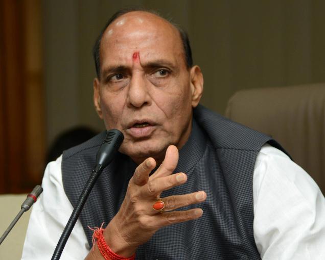 Rajnath decides not to celebrate b’day in view of Kashmir issue