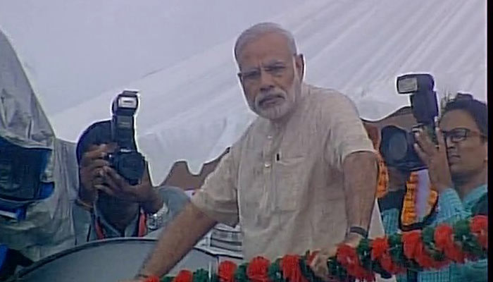 VIDEO: PM Modi inaugurates SAUNI Yojna in Jamnagar