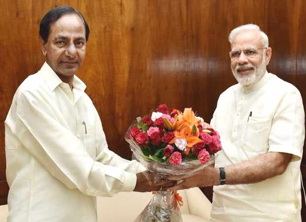 PM Narendra Modi launches projects in 2-year old Telangana