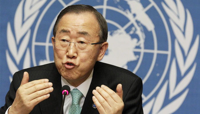 UN Chief Ban Ki-moon blames Syrian govt for deaths of civilians