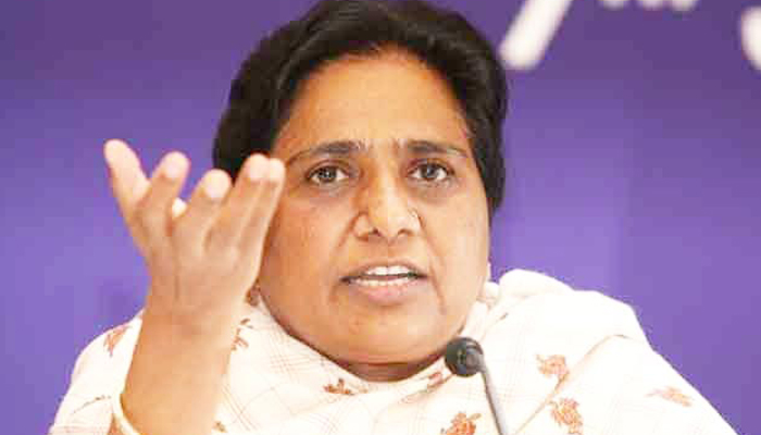Gayatris re-induction proves weakness of Akhilesh: Mayawati