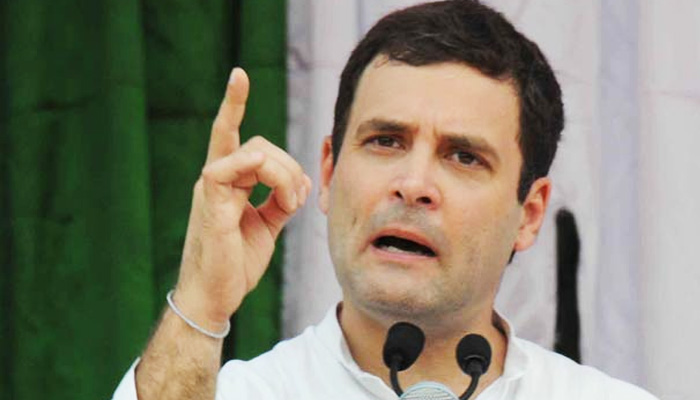 UP Cong gen sec issues posters adding ‘Pandit’ before Rahul’s name