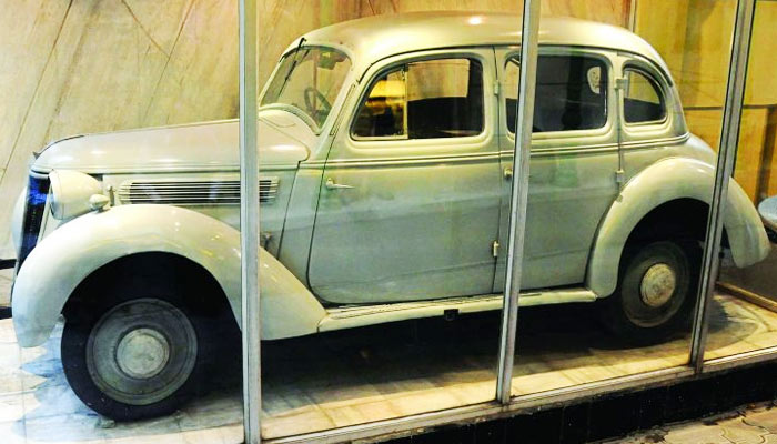 Vintage car used by Netaji Subhash Chandra Bose being restored