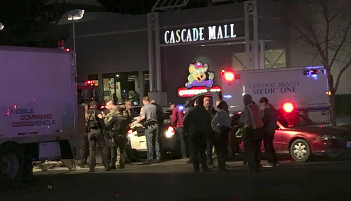 Four people shot dead at a shopping centre in Burlington 