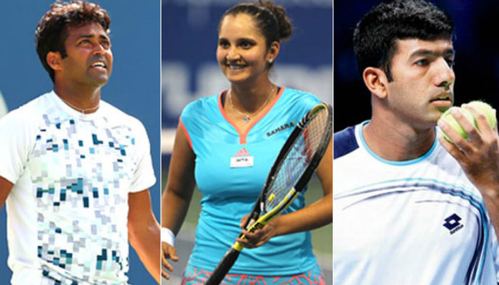 US Open: Sania Mirza, Rohan Bopanna win, Leander Paes exits