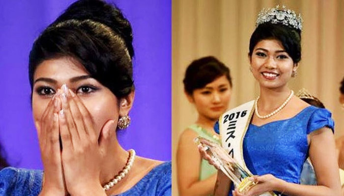 Leaving behind pure Japanese, half-Indian becomes Miss Japan