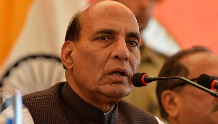 Rajnath reviews security condition at Indo-Pak border in Rajasthan