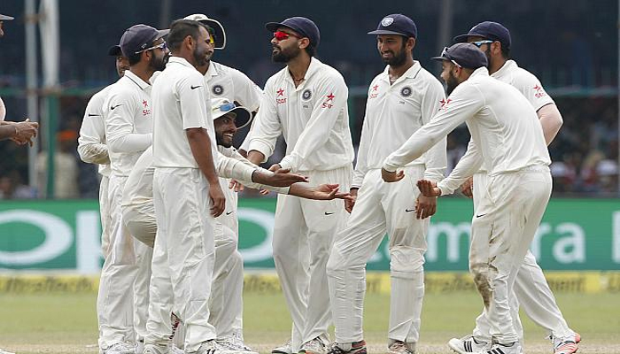 2nd Test: India all out for 316, three down for NZ