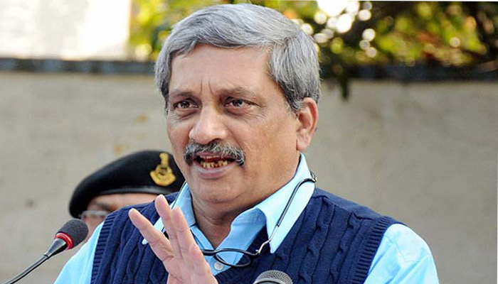 Parrikar lauds Indian Army and  Modi government for surgical strike