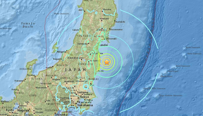 7.4 magnitude earthquake jolts Japan, creates Tsunami