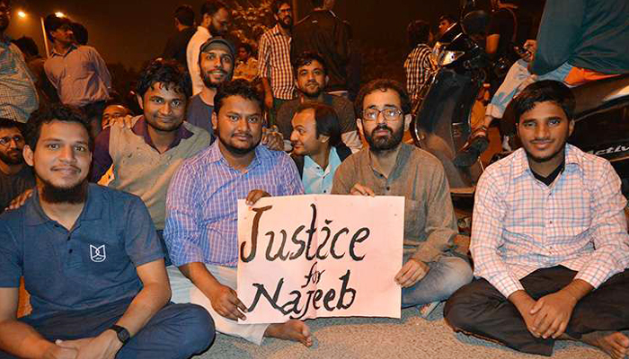 JNUSU declares to go on indefinite sit-in over missing student