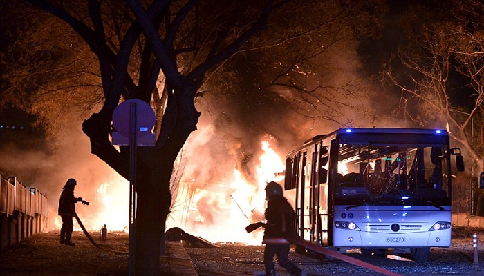 Eight killed, more than 100 injured in car bomb blast in Turkey