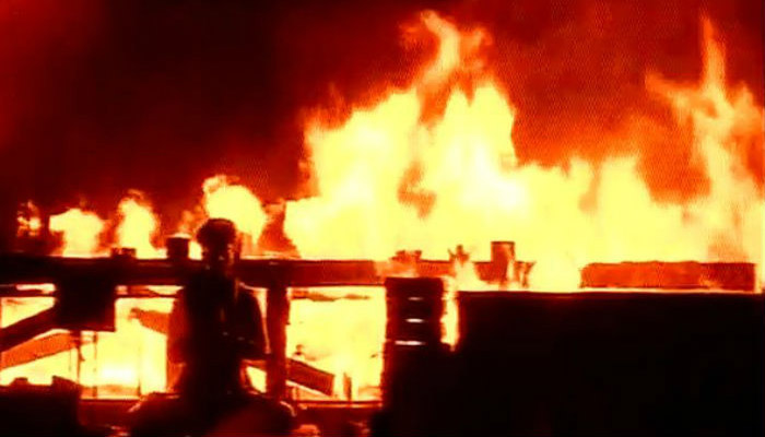 Fire broke out in Narwal area in Jammu, three dead