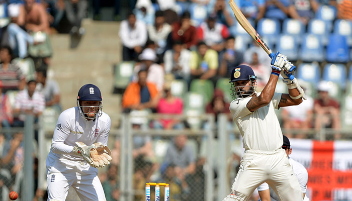 Mumbai Test: Vijay, Pujara steady India after Rahul departs