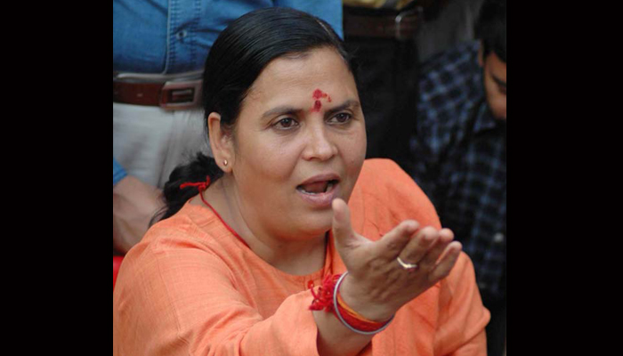 Uma Bharti challenges Akhilesh to debate with her before PM Modi