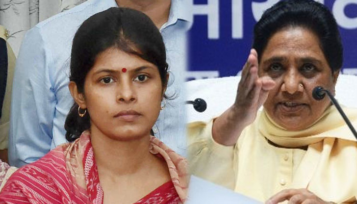 UP BJP leader Swati expresses danger to life from Mayawati