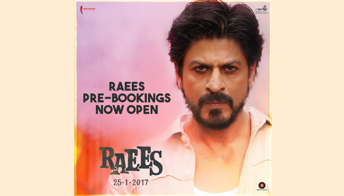 Shahrukh Khan-starrer Raees pre booking open now! Check offers
