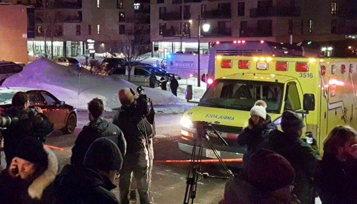 Canada: Five killed and several injured in Quebec city mosque shooting