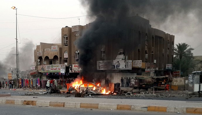 Suicide car bomb attack kills 35, injures 61 in Baghdad